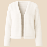 Kort faux fur jakke til kvinder i blødt og luksuriøst pelsklook