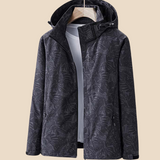 Vandtæt softshell damejakke med hætte og varm fleeceforing