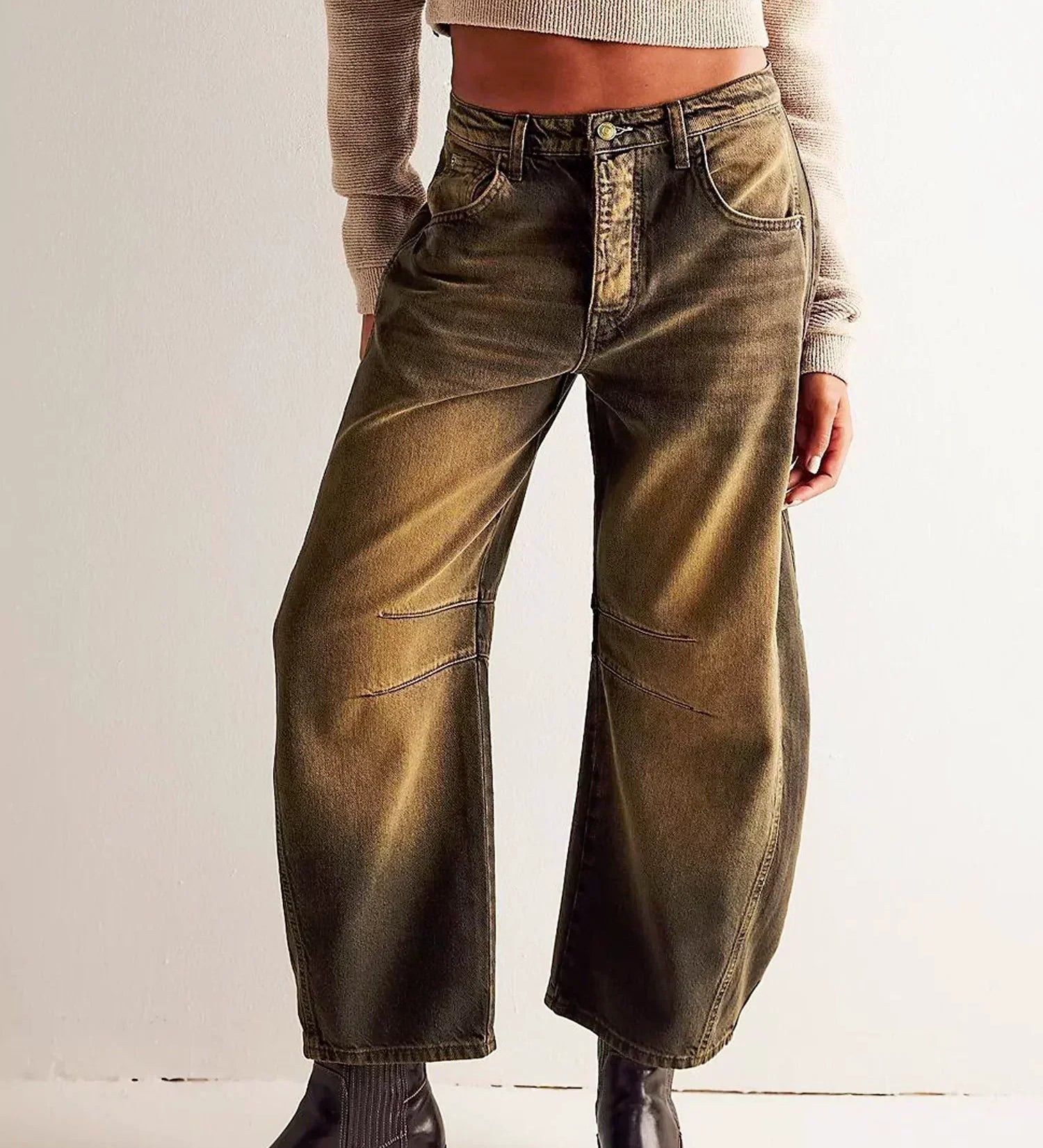 Løse baggy damebukser – komfortable og trendy boheme bukser