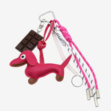 Nøglering med Hund & Chokolade – Sjov og Stilfuld Accessory