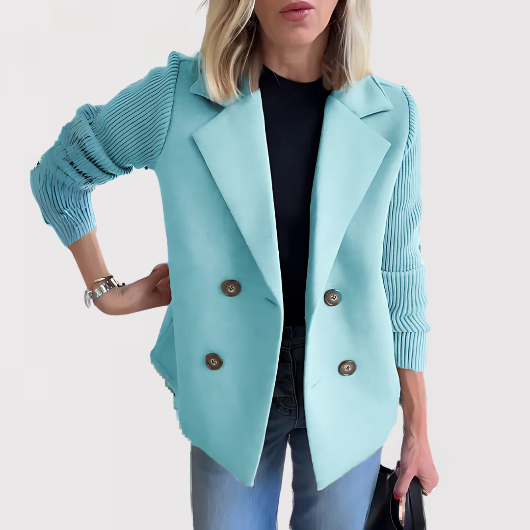 Klassisk Blazer med Elegant Snit og Moderne Hverdagsstil