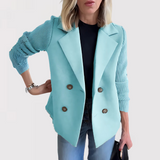 Klassisk Blazer med Elegant Snit og Moderne Hverdagsstil