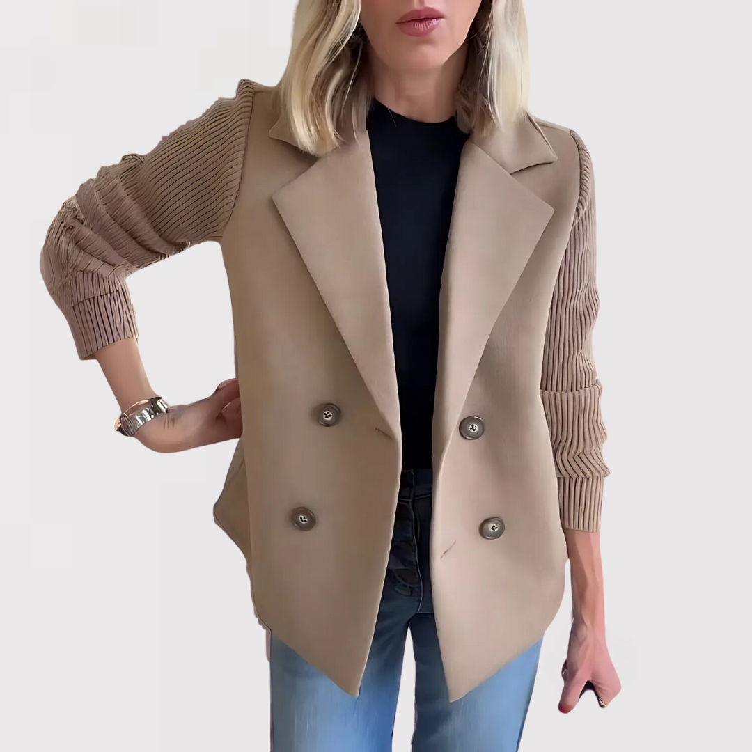 Klassisk Blazer med Elegant Snit og Moderne Hverdagsstil