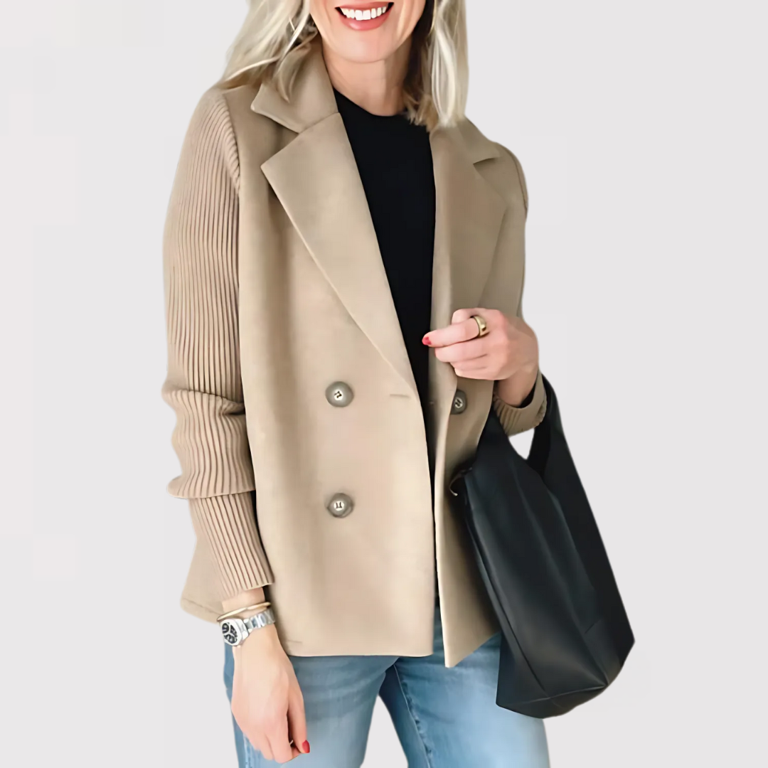 Klassisk Blazer med Elegant Snit og Moderne Hverdagsstil