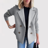 Klassisk Blazer med Elegant Snit og Moderne Hverdagsstil
