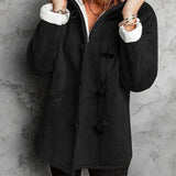 Varm damefrakke med kunstpelsfor – hyggelig vinterjakke i elegant design