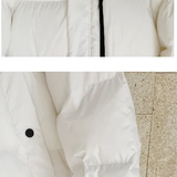 Lang Dunjakke til Kvinder – Varm, Let og Moderne Vinterfrakke