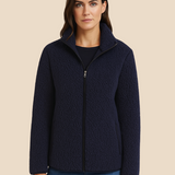 Blød fleecejakke til kvinder med varmende teddystruktur