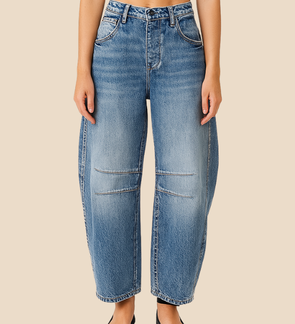 Leopardmønstrede wide leg bukser – moderne komfort og vovet stil