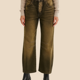 Leopardmønstrede wide leg bukser – moderne komfort og vovet stil