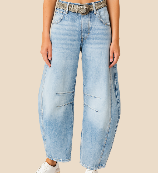 Leopardmønstrede wide leg bukser – moderne komfort og vovet stil