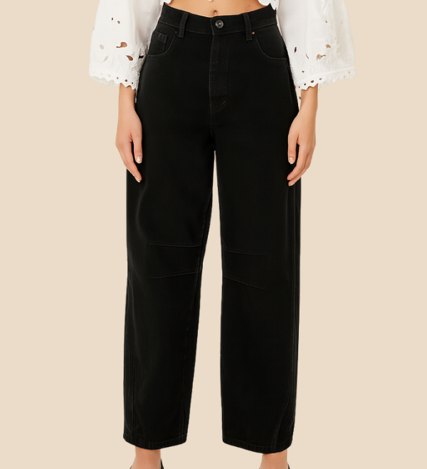 Leopardmønstrede wide leg bukser – moderne komfort og vovet stil