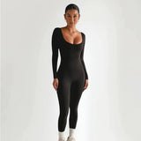 Seamless Long Sleeve Bodysuit – Tætsiddende & Komfortabel