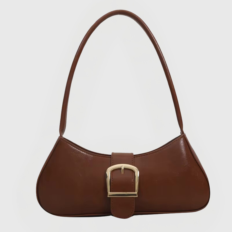Ravelle Buckle Taske – Elegant Skuldertaske med Spænde