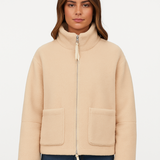 Teddy fleece jakke – varm, blød og stilfuld