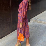 Vintage-Inspireret Kjole med Charme – Elegant Retro Look til Kvinder