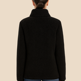 Blød fleecejakke til kvinder med varmende teddystruktur