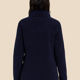 Blød fleecejakke til kvinder med varmende teddystruktur