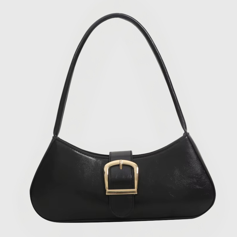 Ravelle Buckle Taske – Elegant Skuldertaske med Spænde