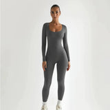 Seamless Long Sleeve Bodysuit – Tætsiddende & Komfortabel