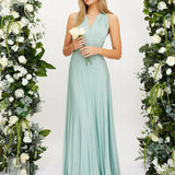 Multikjole Dame – Elegant Kjole med Flere Stylingmuligheder