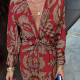 Vintage-Inspireret Kjole med Charme – Elegant Retro Look til Kvinder