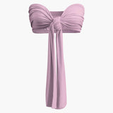 To-delt Sæt med Bandeau Top og Vide Bukser – Sommerlook