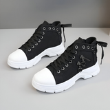 Høje Sneakers med Chunky Sål og Dekodetaljer