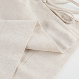 To-delt loungewear sæt med crop top og bukser