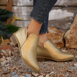 Raquel - Sleek Ankle Boots for Effortless Autumn Style