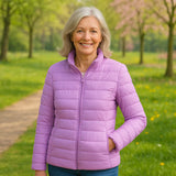 Letvægts dunjakke til damer – varm, stilfuld og perfekt til overgangsvejr