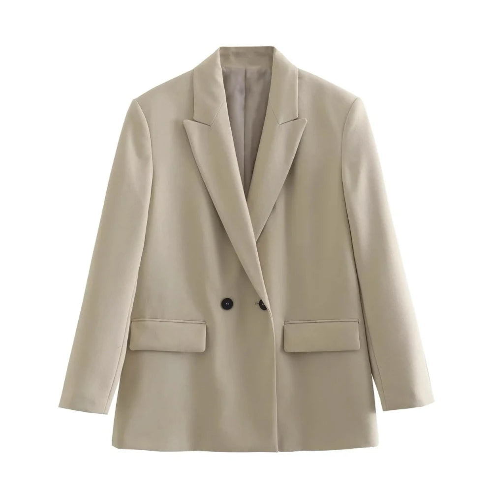 Dame blazer – klassisk design med to knapper