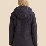 Vandtæt softshell damejakke med hætte og varm fleeceforing