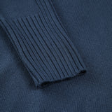 Ribstrikket Rullekrave Sweater med Oversized Pasform