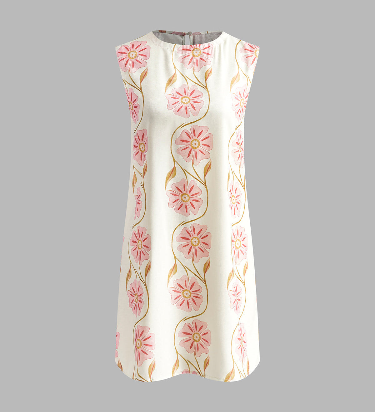 Sommerkjole med blomsterprint – Boheme-inspireret let A-line kjole