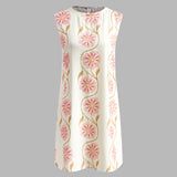 Sommerkjole med blomsterprint – Boheme-inspireret let A-line kjole