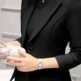 Figursyet Blazer med Klassisk Snit og Elegant Businesslook