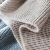 Kabelstrikket Rullekrave Sweater