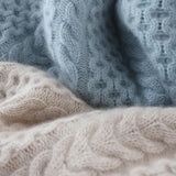 Kabelstrikket Rullekrave Sweater