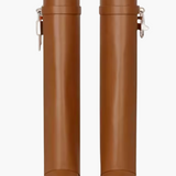 Sculpted Pant Boots – Sort Støvle med Lås og Arkitektonisk Silhuet