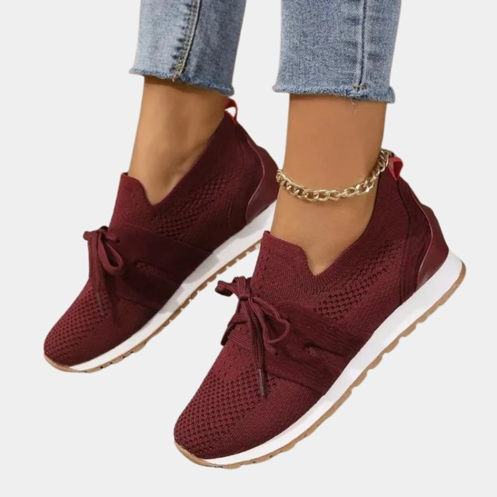 Dame Slip-On Striksko – Bløde, Stilfulde & Nem Komfort