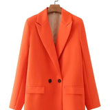 Oversized Blazer med Klassisk Snit og Moderne Bylook