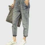 Afslappede Jeans med Let Slid – Casual Denim til Hverdagsbrug