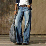 Wide leg jeans til kvinder – vintageinspireret pasform og moderne komfort