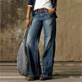 Wide leg jeans til kvinder – vintageinspireret pasform og moderne komfort