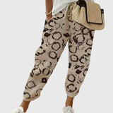 Mønstrede Bukser med Afslappet Pasform – Komfort og Personlig Stil