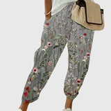 Mønstrede Bukser med Afslappet Pasform – Komfort og Personlig Stil