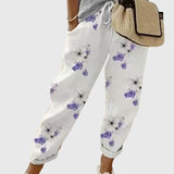 Mønstrede Bukser med Afslappet Pasform – Komfort og Personlig Stil