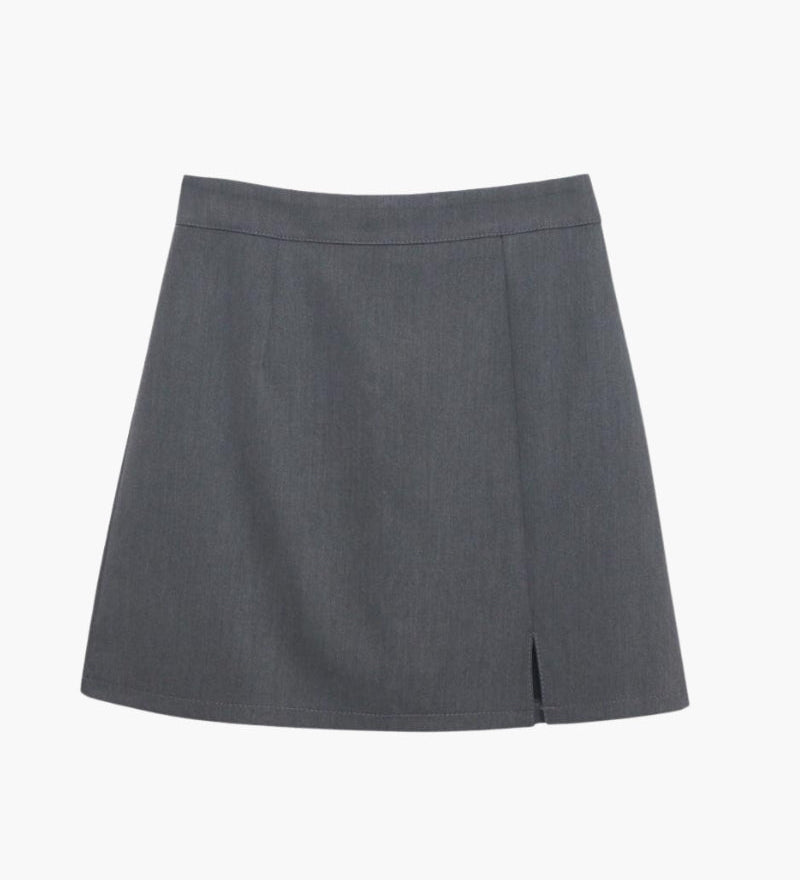 Kort A-formet Nederdel med Minimalistisk Snit