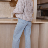 Kort faux fur jakke til kvinder – elegant og blød pelsjakke til hverdag og fest